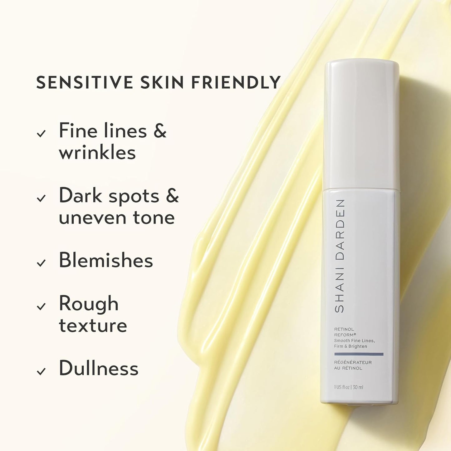 SKIN CARE Retinol Reform Anti-Aging Serum, Resurfacing Retinol Serum for Face and Neck, Helps with Fine Lines and Wrinkles, 1.01 Fl Oz