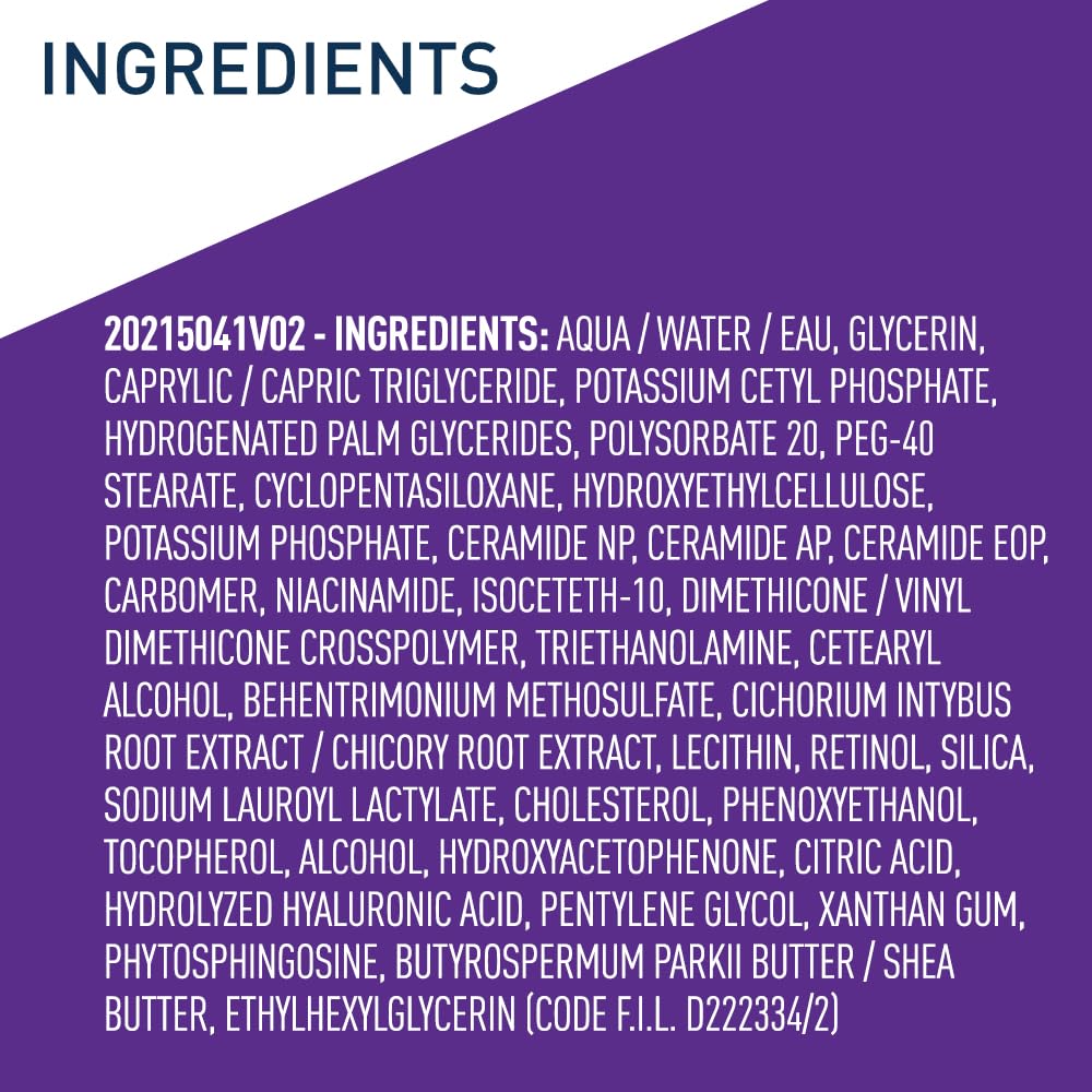 anti Aging Retinol Serum for Face, Encapsulated Retinol with Hyaluronic Acid, Niacinamide & Ceramides, Smooths Wrinkles & Fine Lines, Gentle Skin Brightening Serum, Fragrance Free, 1 Oz