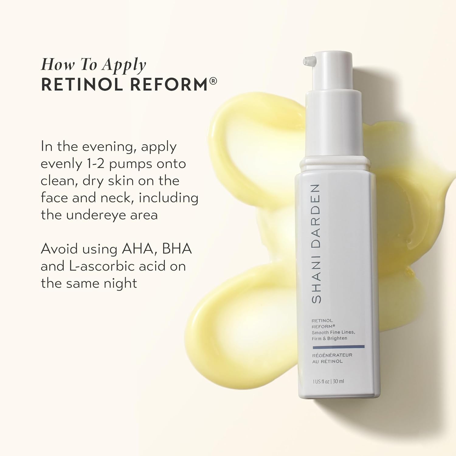 SKIN CARE Retinol Reform Anti-Aging Serum, Resurfacing Retinol Serum for Face and Neck, Helps with Fine Lines and Wrinkles, 1.01 Fl Oz