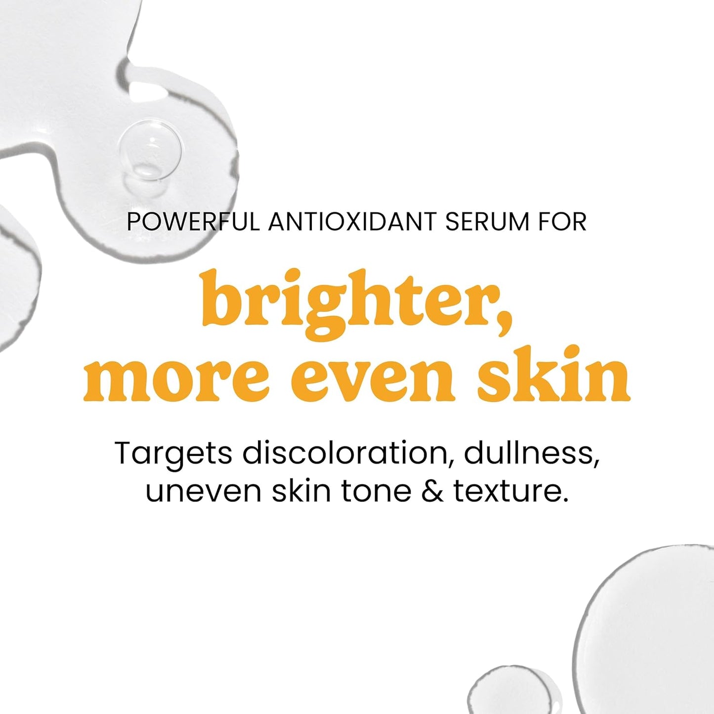 Vitamin C Serum with Vitamin E & Ferulic Acid - Brightening Serum - for Oily & Dry Skin - Fragrance-Free - 1 Oz
